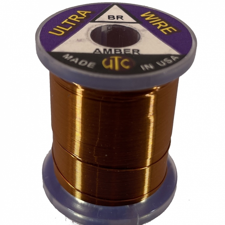 Utc Ultra Wire Amber Fly Tying Materials